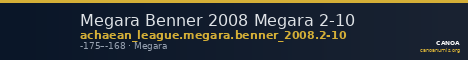 Megara Benner 2008 Megara 2-10 — CANOA