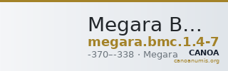 Megara BMC Megara 1, 4-7 — CANOA