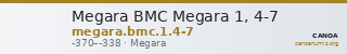 Megara BMC Megara 1, 4-7 — CANOA
