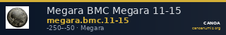 Megara BMC Megara 11-15 — CANOA