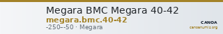 Megara BMC Megara 40-42 — CANOA