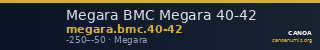 Megara BMC Megara 40-42 — CANOA