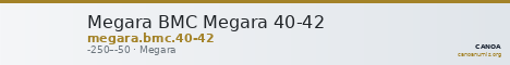 Megara BMC Megara 40-42 — CANOA