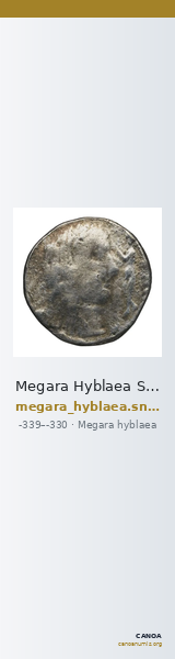 Megara Hyblaea SNG ANS 287 — CANOA