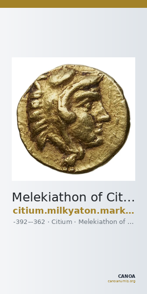 Melekiathon of Citium Citium Markou 2011 19-42 — CANOA