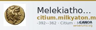Melekiathon of Citium Citium Markou 2011 19-42 — CANOA