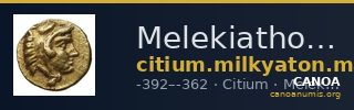 Melekiathon of Citium Citium Markou 2011 19-42 — CANOA