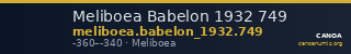 Meliboea Babelon 1932 749 — CANOA