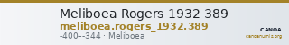 Meliboea Rogers 1932 389 — CANOA
