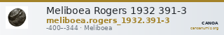 Meliboea Rogers 1932 391-3 — CANOA