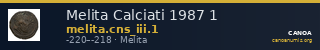 Melita Calciati 1987 1 — CANOA