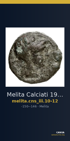 Melita Calciati 1987 10-12 — CANOA