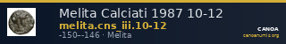 Melita Calciati 1987 10-12 — CANOA