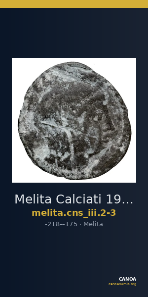 Melita Calciati 1987 2-3 — CANOA