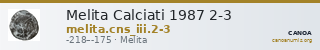 Melita Calciati 1987 2-3 — CANOA