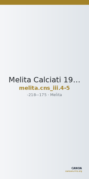 Melita Calciati 1987 4-5 — CANOA