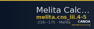 Melita Calciati 1987 4-5 — CANOA