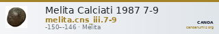 Melita Calciati 1987 7-9 — CANOA