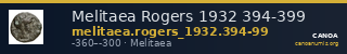 Melitaea Rogers 1932 394-399 — CANOA