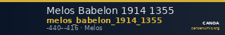 Melos Babelon 1914 1355 — CANOA