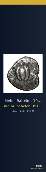 Melos Babelon 1914 1378-1379 — CANOA