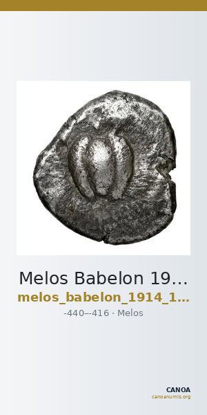 Melos Babelon 1914 1378-1379 — CANOA