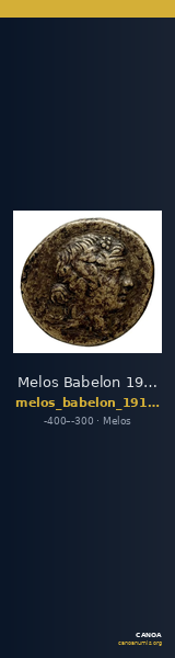Melos Babelon 1914 1382 — CANOA