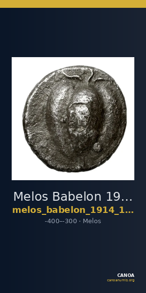 Melos Babelon 1914 1383 — CANOA