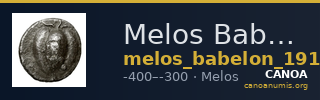 Melos Babelon 1914 1383 — CANOA