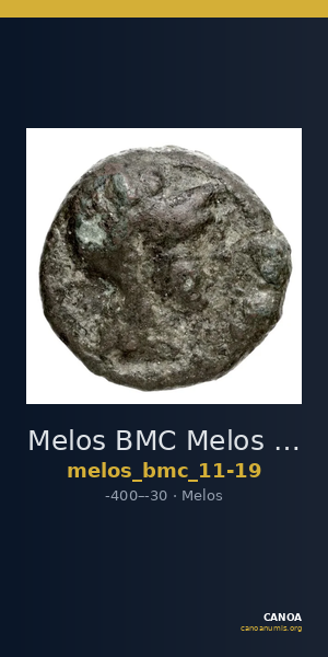 Melos BMC Melos 11-19 — CANOA