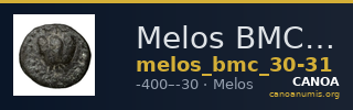 Melos BMC Melos 30-31 — CANOA
