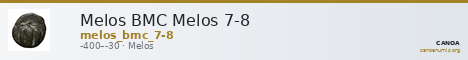 Melos BMC Melos 7-8 — CANOA