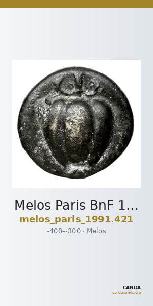 Melos Paris BnF 1991.421 — CANOA