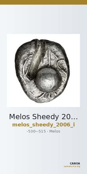 Melos Sheedy 2006 Series I — CANOA