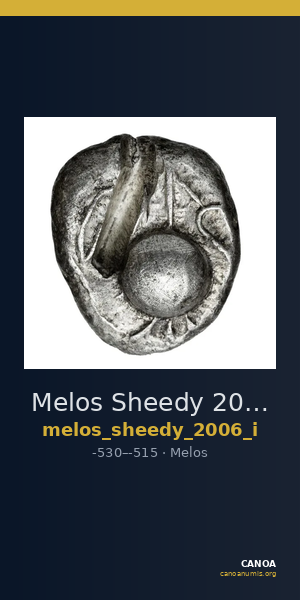 Melos Sheedy 2006 Series I — CANOA