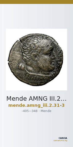 Mende AMNG III.2 31-3 — CANOA