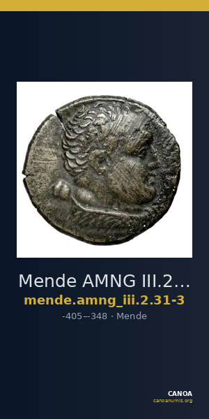 Mende AMNG III.2 31-3 — CANOA