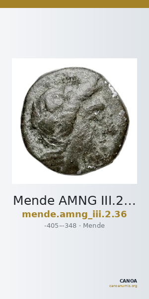 Mende AMNG III.2 36 — CANOA