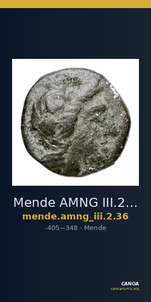 Mende AMNG III.2 36 — CANOA