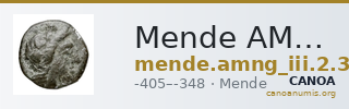 Mende AMNG III.2 36 — CANOA