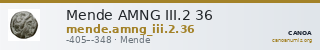 Mende AMNG III.2 36 — CANOA