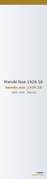 Mende Noe 1926 18 — CANOA