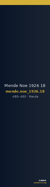 Mende Noe 1926 18 — CANOA