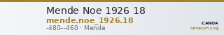 Mende Noe 1926 18 — CANOA
