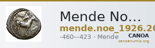 Mende Noe 1926 20-68 and 70-71 — CANOA