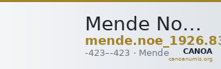 Mende Noe 1926 83 — CANOA