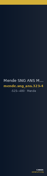 Mende SNG ANS Macedonia 323-4 — CANOA