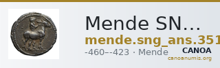 Mende SNG ANS Macedonia 351-3 — CANOA