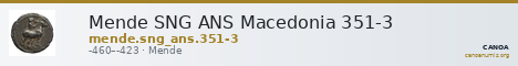 Mende SNG ANS Macedonia 351-3 — CANOA