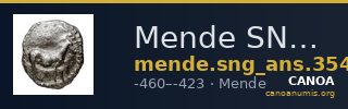 Mende SNG ANS Macedonia 353-8 — CANOA